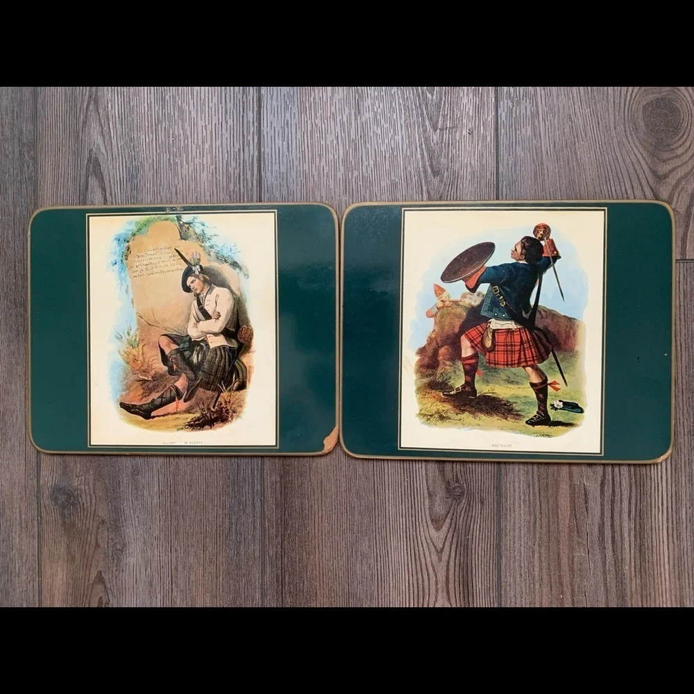 Hardboard coasters